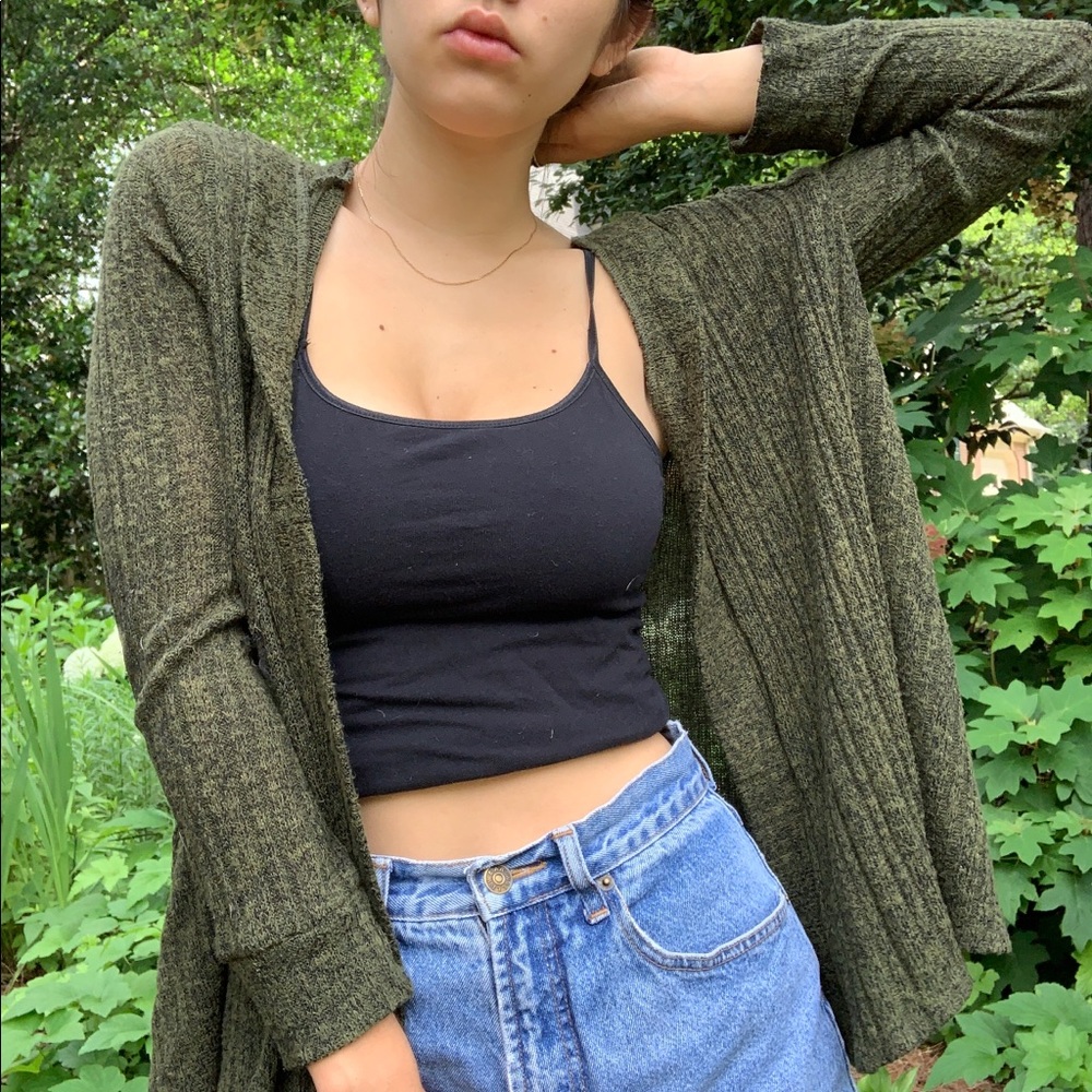 BDG from Urban Outfitters hooded cardigan sweater